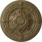 Ekena Millwork Vincent Ceiling Medallion (Fits Canopies up to 6"), Hnd-Painted Mississippi Mud Crackle, 26"OD x 3"P CM26VIMMC - alternate 1